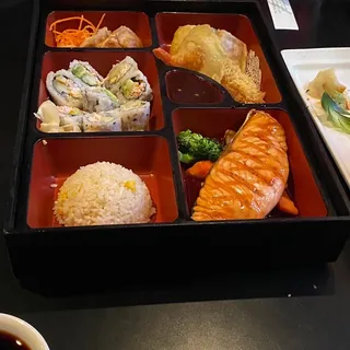 Salmon Teriyaki Bento Box