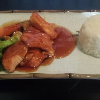 Salmon Teriyaki Lunch