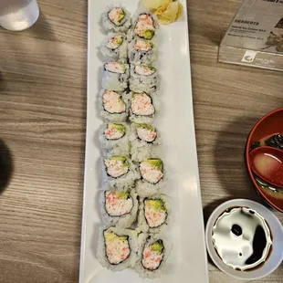 California Roll Happy Hour