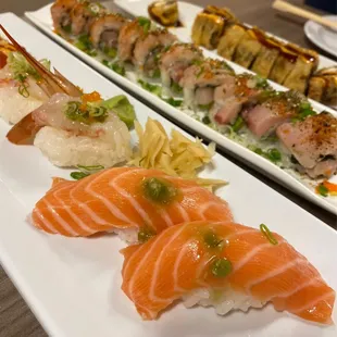 food, sushi and sashimi, sashimi, sushi