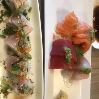 Sashimi appetizer