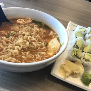 Spicy shin ramen