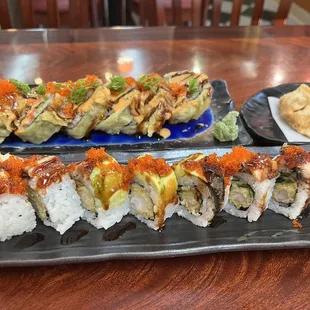 food, sushi and sashimi