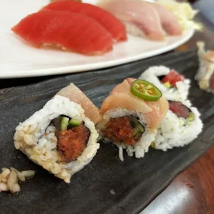 Spicy Hamachi Roll