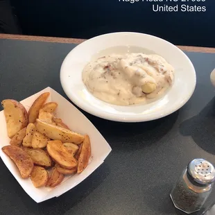 Sausage Gravy w/ home fries