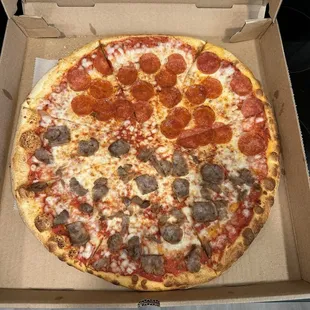 Pepperoni and Sausage