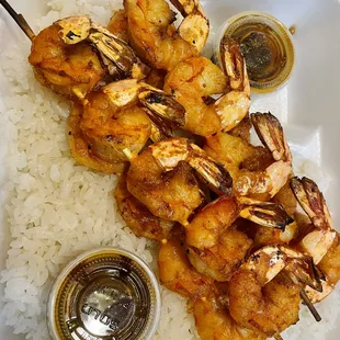 Shrimp teriyaki