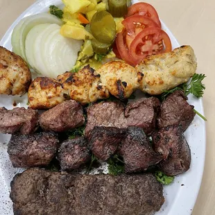 Grilled combo plate