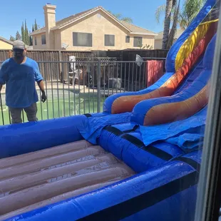 Saved the day due to broken motor in pool