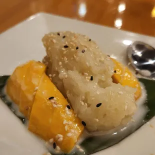 Mango Sticky Rice dessert