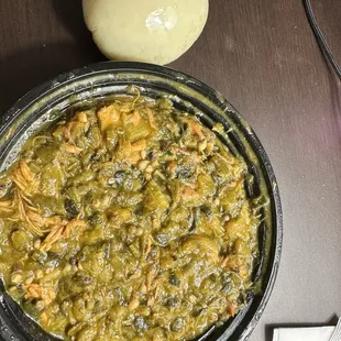 A7. Okra Soup with chicken