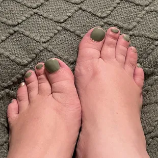 $40 Gel Pedicure
