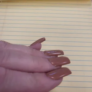 I think she was blind!