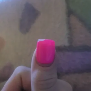 Paint chip. less than 2 weeks old