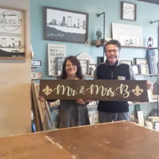 This is our beautiful creation!