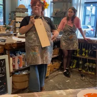 Instructors Jessica &amp; Grace