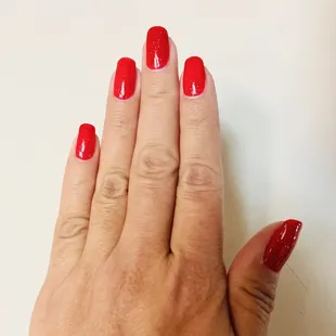 Gel manicure