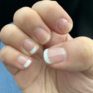 Photo of my gel mani 2 days after appointment