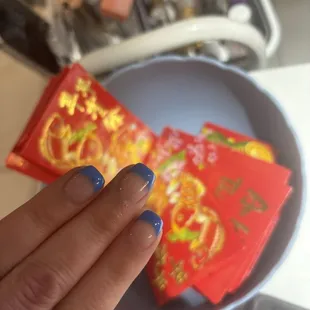 Lucky red envelopes to celebrate year of the dragon