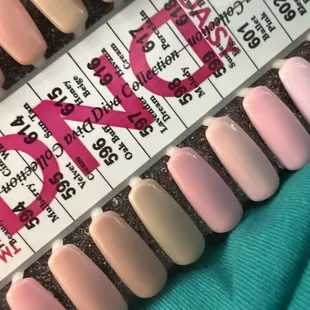 596 is the toe polish color