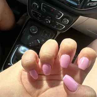 they literally left a number print on her nails.