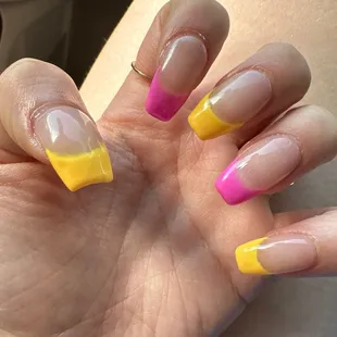 i asked for square nails.