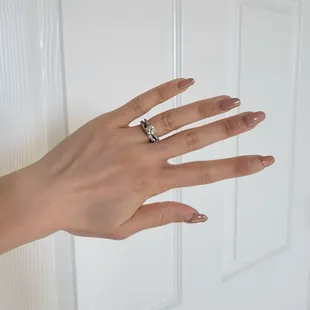 My overgrown nails...