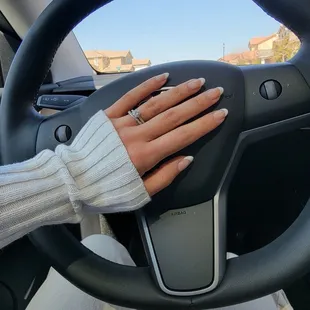 After the gel nails!