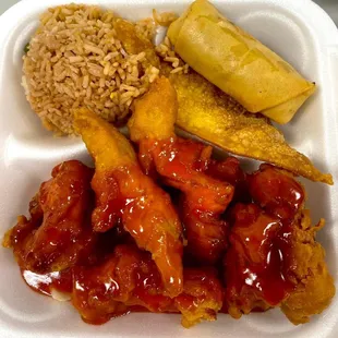 Sweet and sour chicken