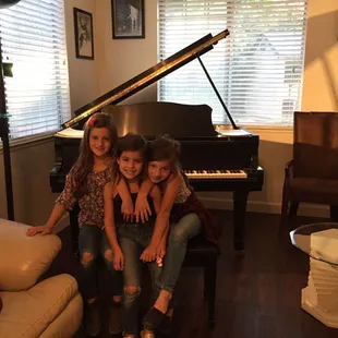 Another studio room with Yamaha grand piano