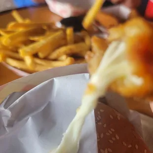 Mozzarella Sticks...Definitely try!