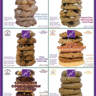 Frozen cookie dough available at Whole Foods and Paul's Fruit Market