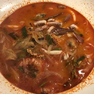 Spicy Seafood Soup