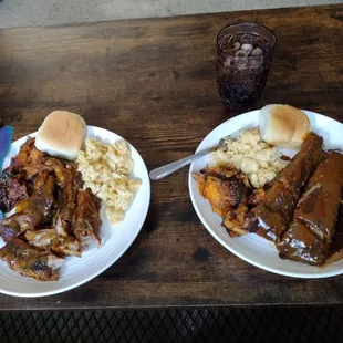 Dinner for two on the plate!
