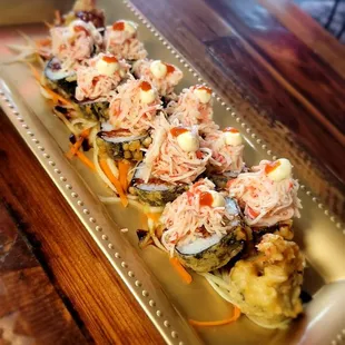 sushi, sashimi, sushi and sashimi, food