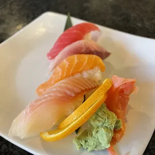 sashimi, sushi and sashimi, sushi, food