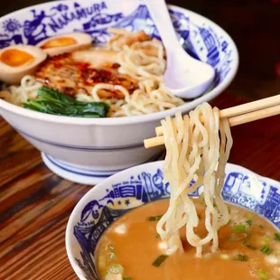 Tokyo Tsukemen (dipping ramen) @serenaventures