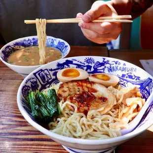 Tokyo Tsukemen (dipping ramen) @serenaventures