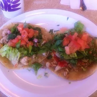 Turkey tacos + grape lemonade