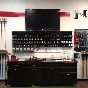 Nakashima Golf Studio Stockton (fitting room)