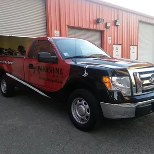 A nice Custom Truck Vehicle Wrap By #omgwraps #bayarea #sf #sanjose