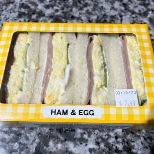 Ham &amp; Egg Sandwich