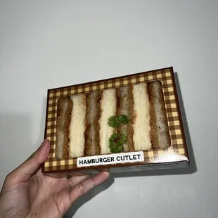 Hamburger Cutlet Sandwich