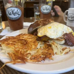 Pastrami Breakfast Sandwich