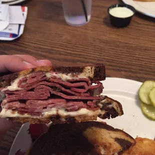 Look at that meat!! Plentiful