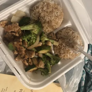 Chicken hibachi