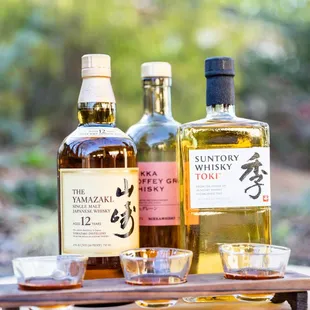 Large selection of Japanese Whisky