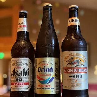 Japanese Beer Flight!