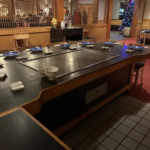 the dining room
