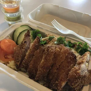 Half naked chicken combo